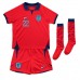 Engeland Jude Bellingham #22 Babykleding Uitshirt Kinderen WK 2022 Korte Mouwen (+ korte broeken)